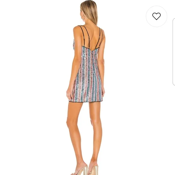 Lovers + Friends City Lights Mini Dress NWT